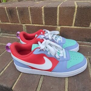 Nike Court Borough Low Recraft Cobalt Bliss Track Red